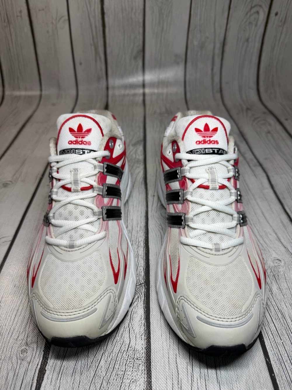 adidas Adistar Cushion 3 White Better
Scarlet Men's Size‎ 8